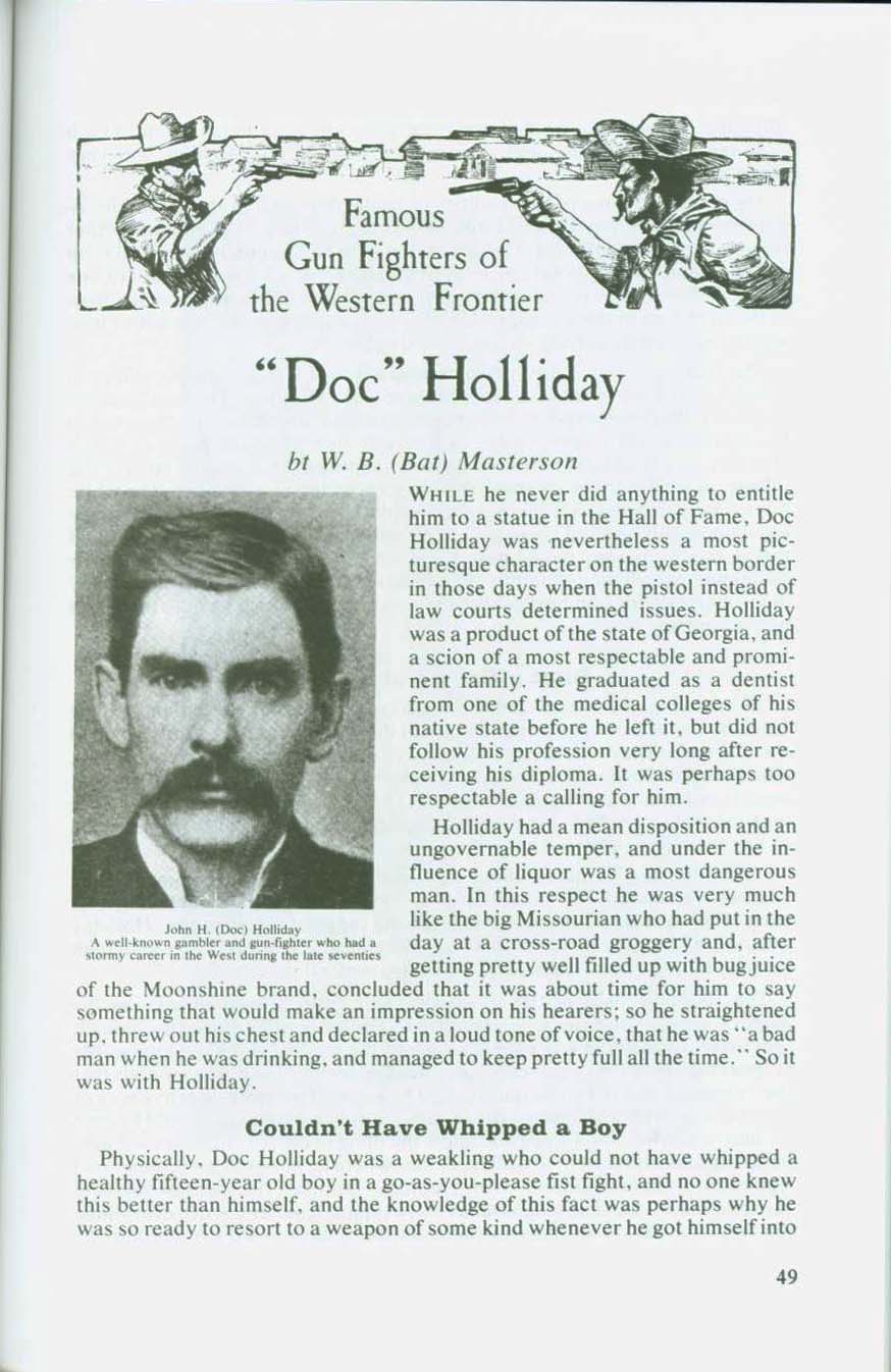 Famous Gunfighters of the Western Frontier. vist0087j